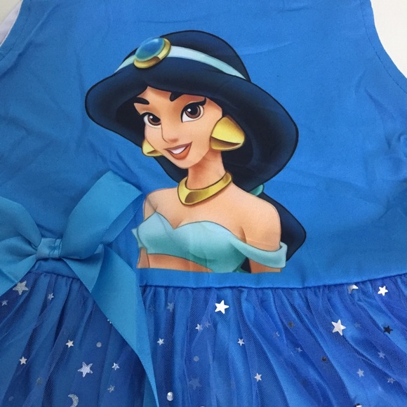 Princess Jasmine Cute Sparkly Dress - Picture 6 of 8